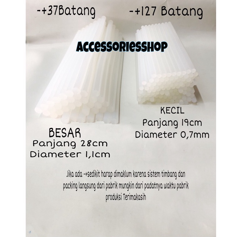 

Lem bakar lem lilin besarkecil Tw T1KG KODE F1N5