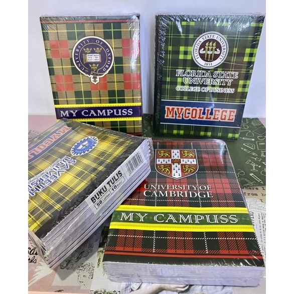 

1 BUKU BUKU TULIS 58 LEMBAR CAMPUS EKONOMIS TIPIS MURAH DIDO KODE Y1P2