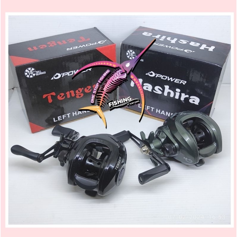 Reel BC Clicker drag D power 8kg max drag