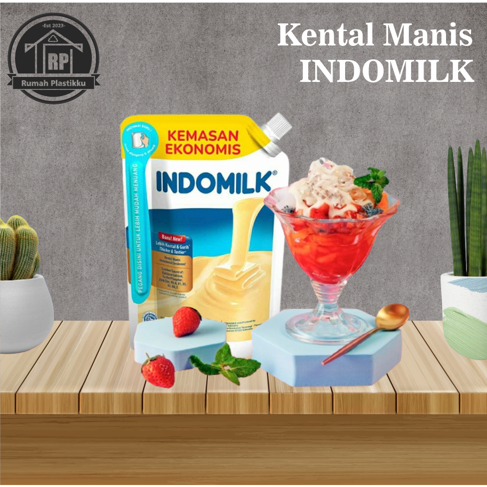 

INDOMILK Kental Manis / Kental Manis Kemasan Pouch 545 gr