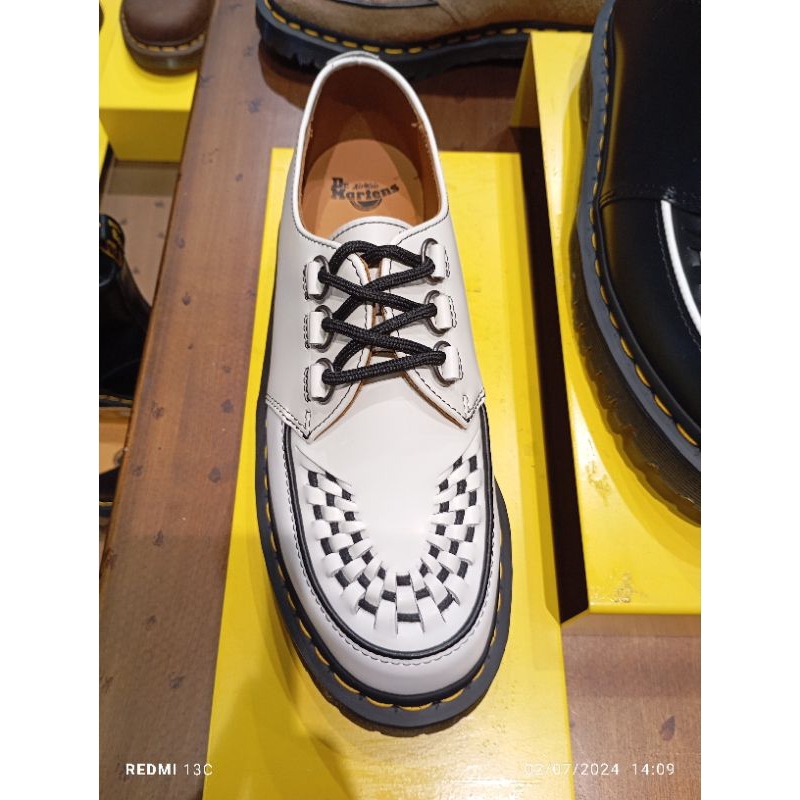 DOCMART DR MARTENS RAMSEY BEX WHITE 36 - 43 NEW ORIGINAL