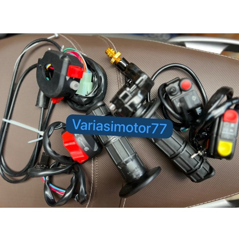 PAKETAN GAS SPONTAN BEARING 1 KABEL IMPORT TRANSPARANT ALL UNIVERSAL DOMINO ITALY KlX CRF KODE B8V1