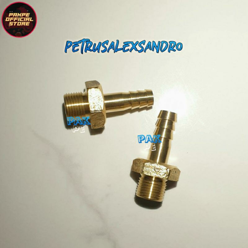 NEPEL OIL COOLER SATRIA FU KUNINGAN BAUT NEPEL OIL COOLER FU KUNINGAN