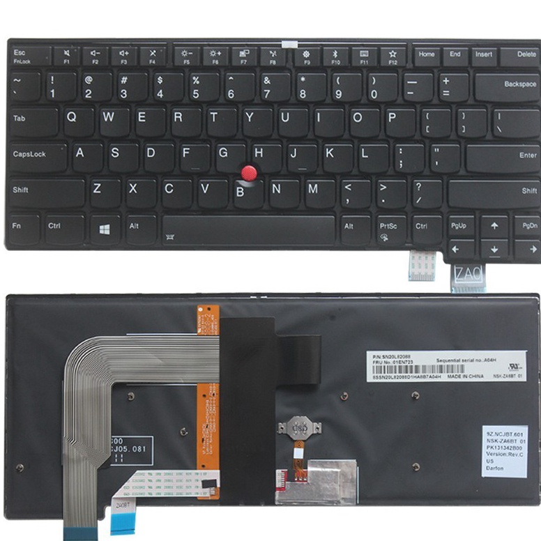 KEYBOARD LENOVO THINKPAD 13 T46S T46P 2JT 2JS 2HG 2HF SN2L8247 1EN711 1EN75 a V8H3