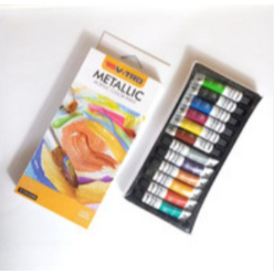 

(Pcs) VTRO / Metallic Colour 12W 6ml / Pewarna Metal 12 Warna