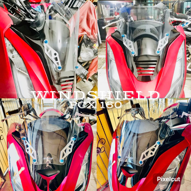 Visor pcx 160 2021-2024 thailand - Windshield pcx 160 thailand