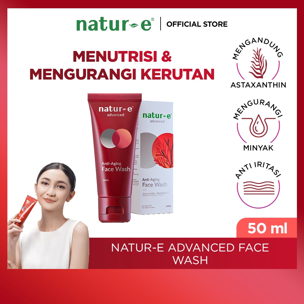 NaturE Advanced AntiAging Face Wash 5ml  Skincare c L7Z9