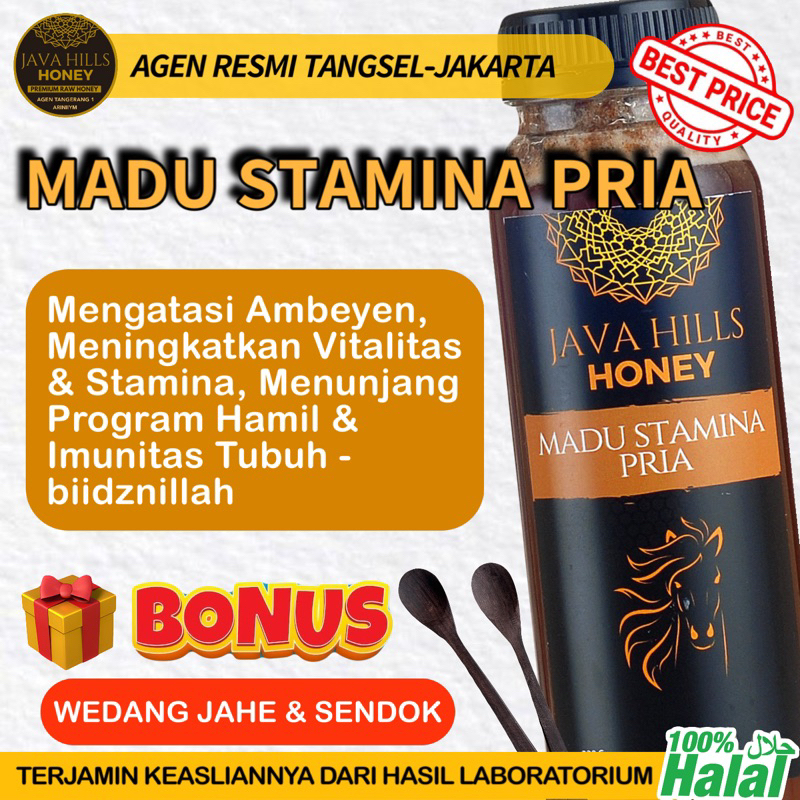 

Javahills Herbal madu STAMINA VITALITAS PRIA suplemen purwaceng tribulus gingseng