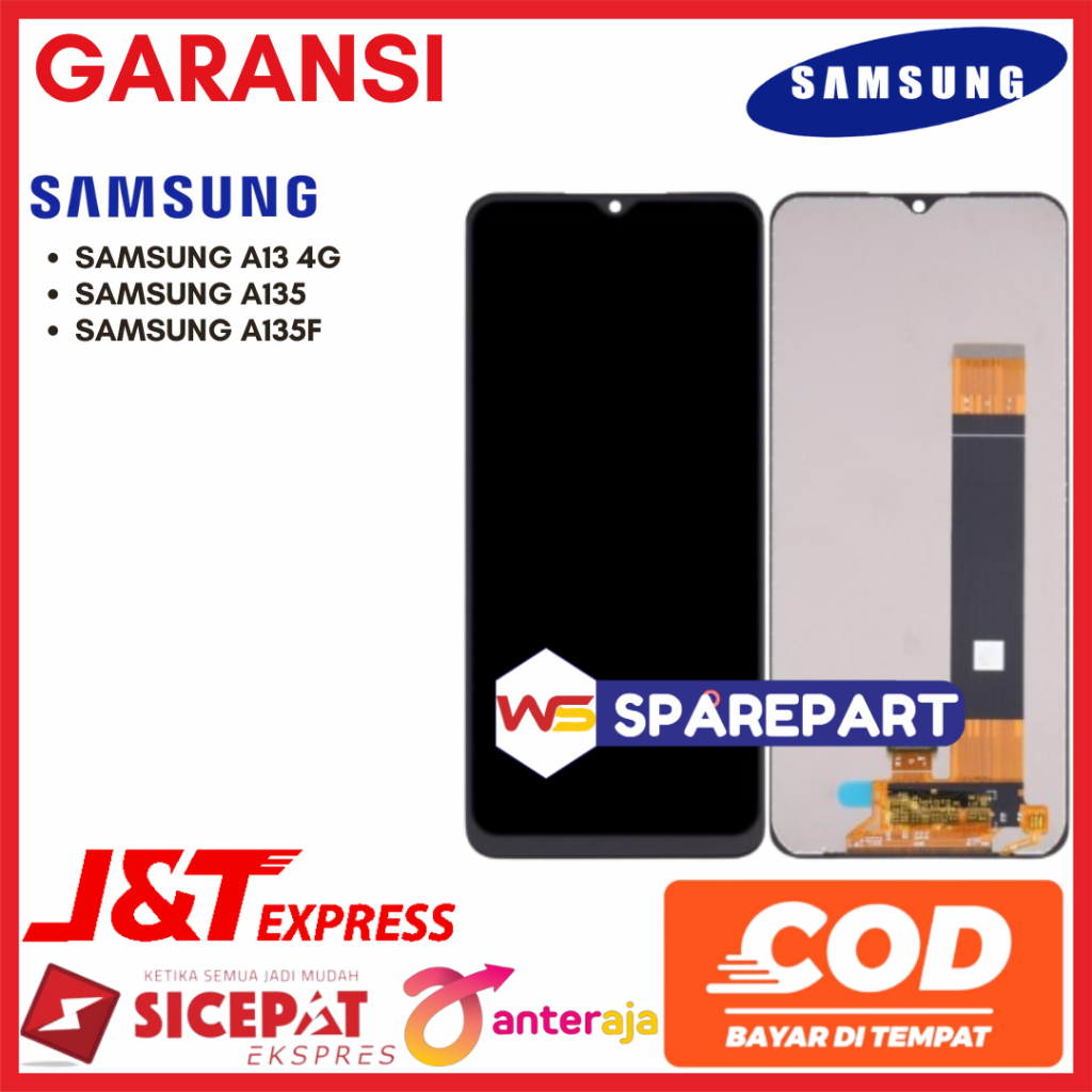 LCD SAMSUNG A13 4G / A135 / A135F - ORIGINAL FULLSET