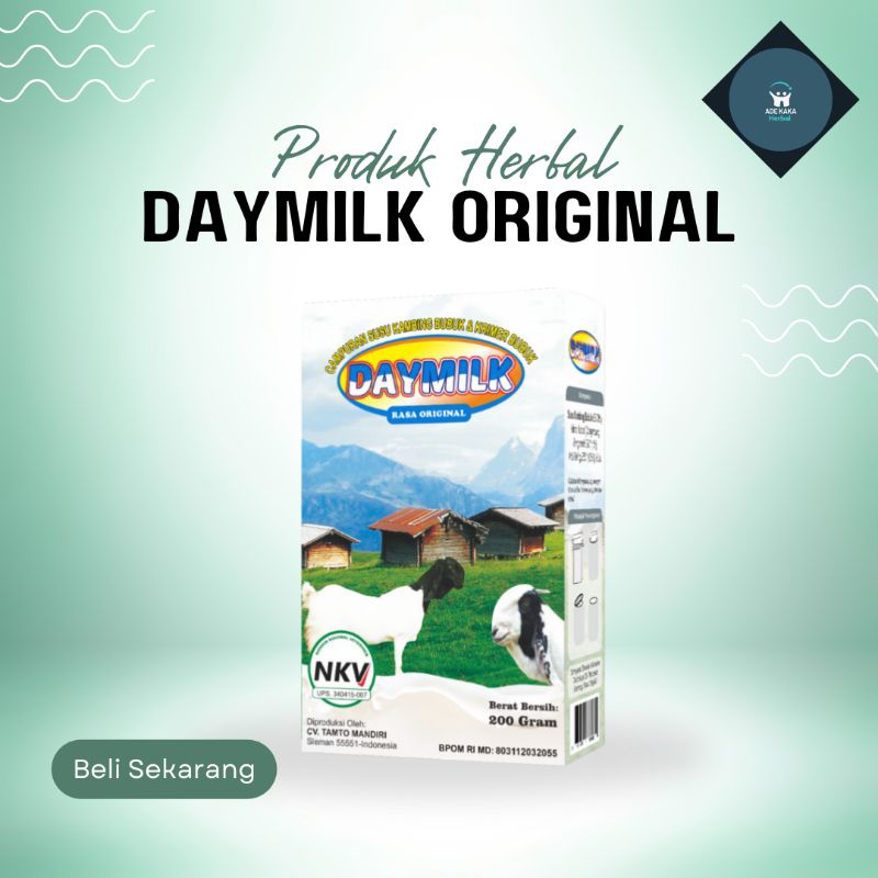 

Susu Kambing Etawa Daymilk Original Menyembuhkan Persendian Otot 200gr Bandung