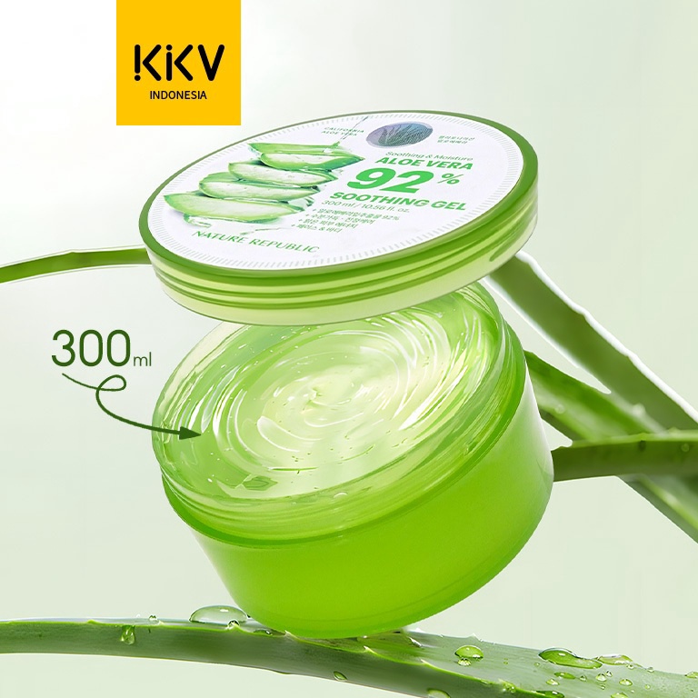 KKV  NATURE REPUBLIC Aloe Vera 92 Soothing Gel  3ml b S5R6
