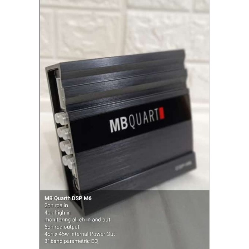 Dsp Audio Mbquart M6, Joss