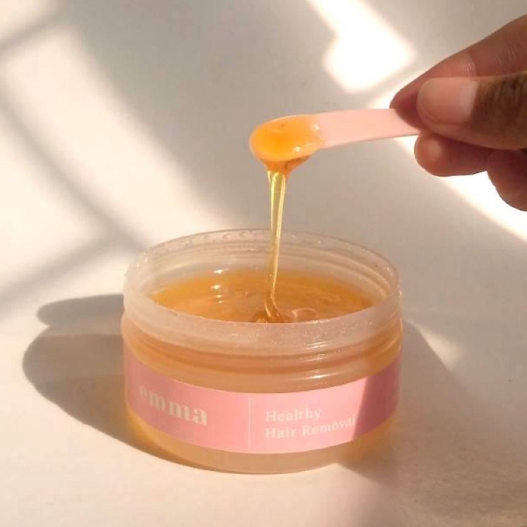 BISA COD BERKUALITAS EMMA SUGAR WAX Waxing Pencabut Bulu Sugar Wax Waxing Kit Kertas Waxing Penghila