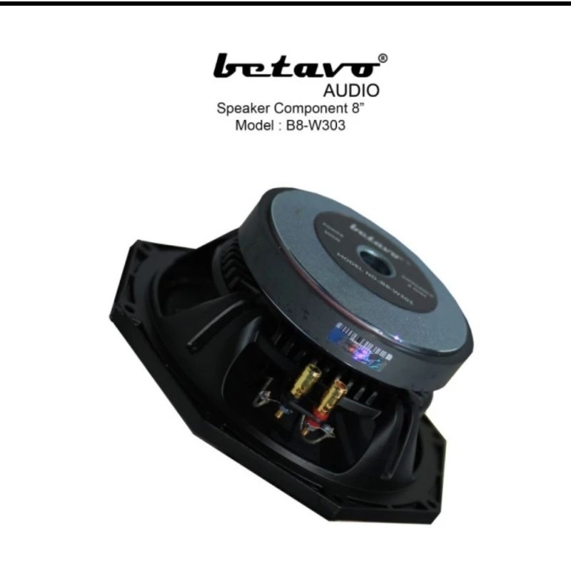 Speaker Komponen BETAVO 8 INCH B8 W303 / B18W303 ORIGINAL Speaker Component BETAVO 8 INCH B8 W303