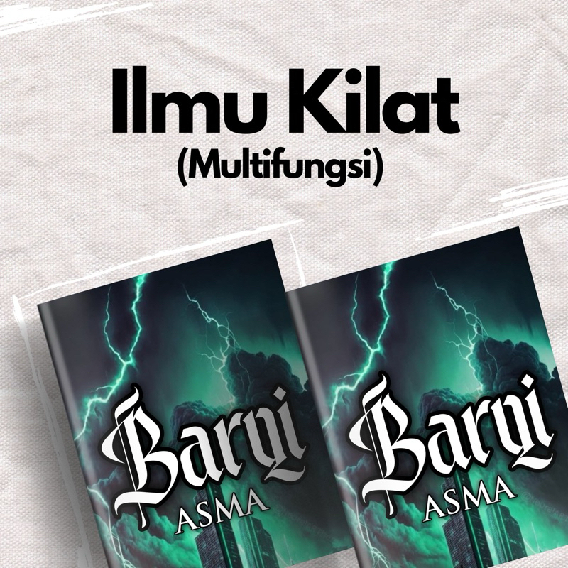 

Buku Asma Barqi | Aurod - Wiridan - Al Hikmah - Multifungsi