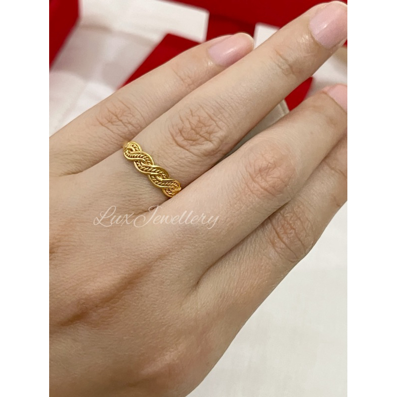 cincin wanita emas muda 1 gram
