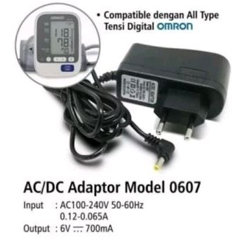 Adaptor Omron digital tensimeter omron Hem 8712,7200,7130 adaptor Omron