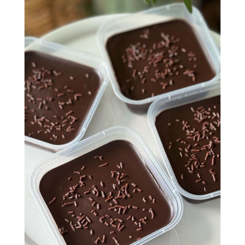 

Choco moist cake ketagih viral Malaysia brownies lumer coklat kue dessert box 250ml