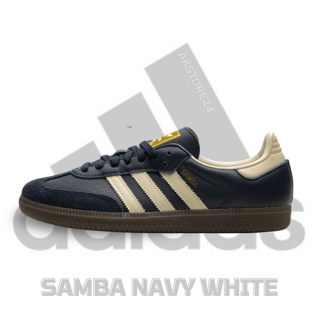 SNEAKERS ADIDAS SAMBA NAVY WHITE