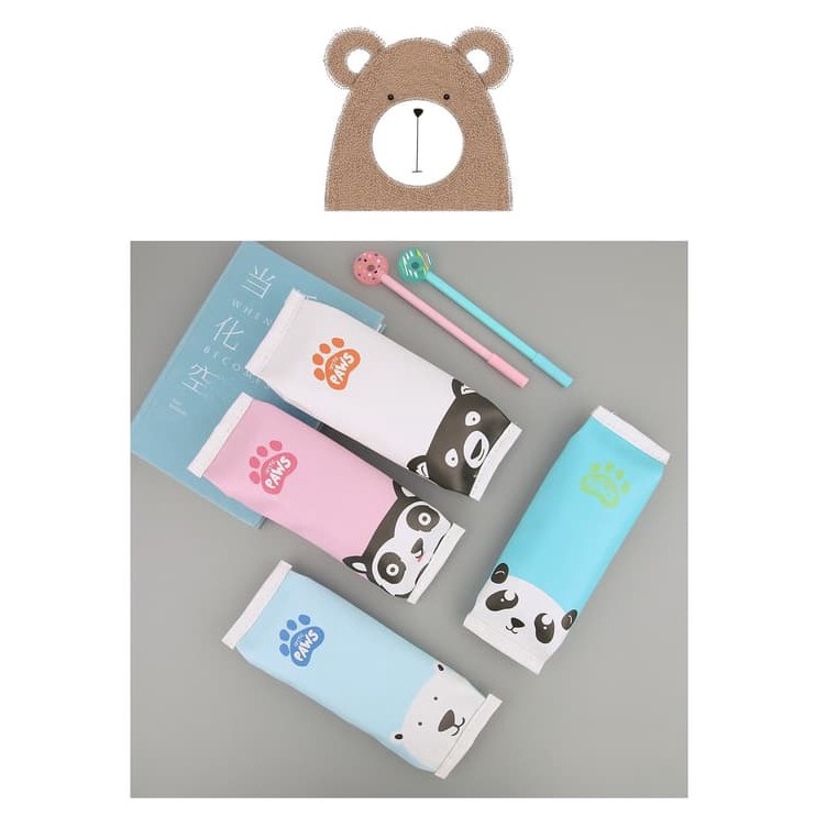 

PRODUK TREND Ennwen TP6 Tempat Pensil Lucu Artic Paw