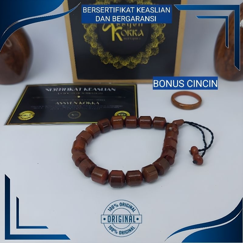 Gelang Kaokah Asli Bersertifikat Gelang Kokka PREMIUM QUALITY