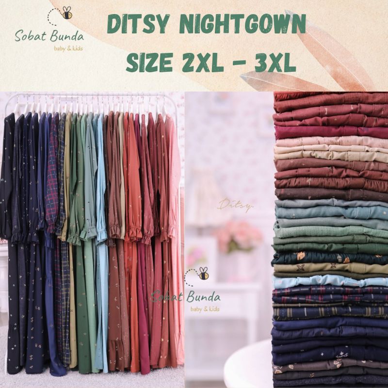 ‼️Ditsy 2025 ‼️Ditsy Size 2XL - 3XL ‼️Ditsy DESEMBER