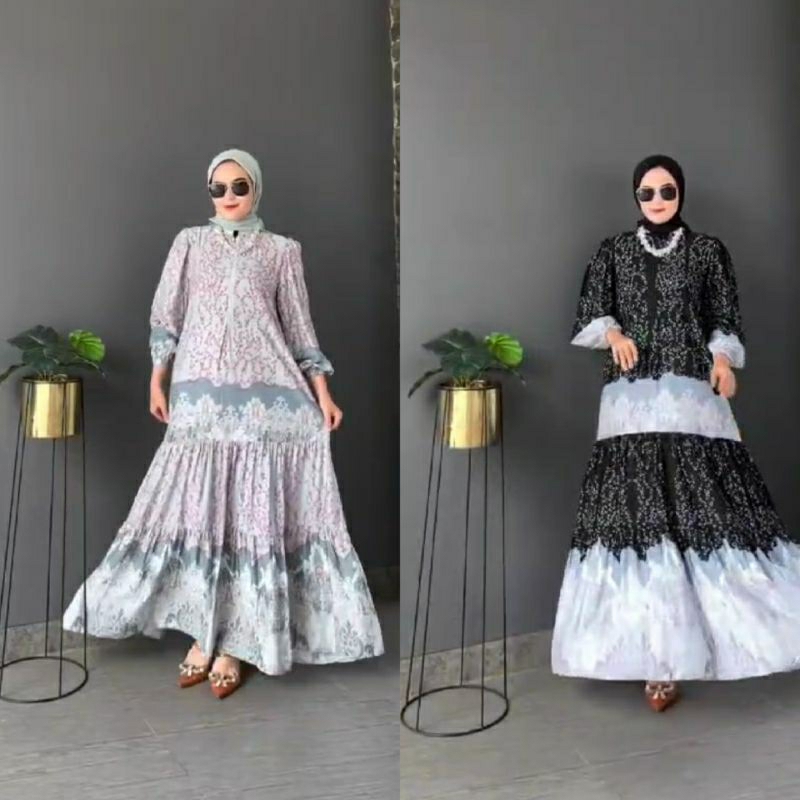 GAMIS RIVCO/GAMIS ETNIK/GAMIS RAYON PREMIUM/GAMIS SUSUN 3 DARA/GAMIS RAYON ETNIK/GAMIS SYAR'I