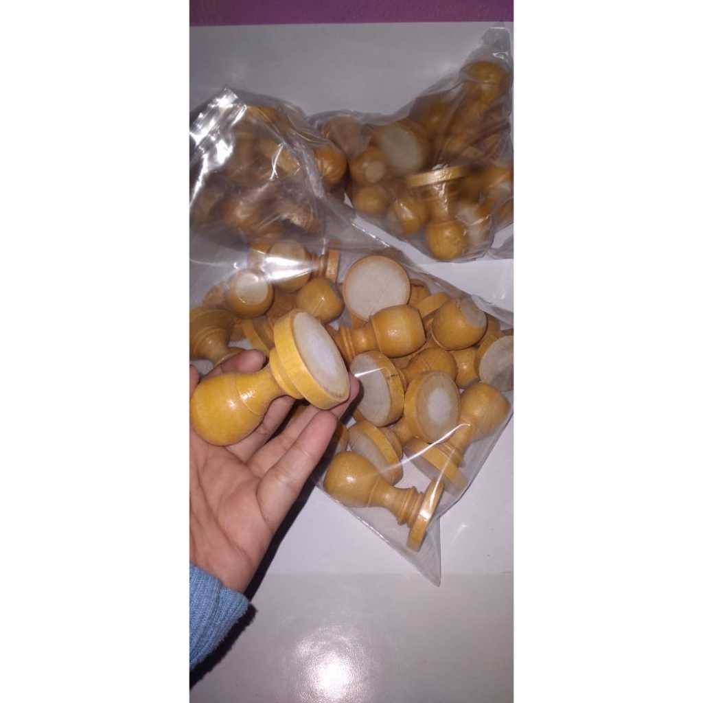 

BULAT 4 - GAGANG STEMPEL KAYU BULAT 4 MURAH ISI 20 PCS