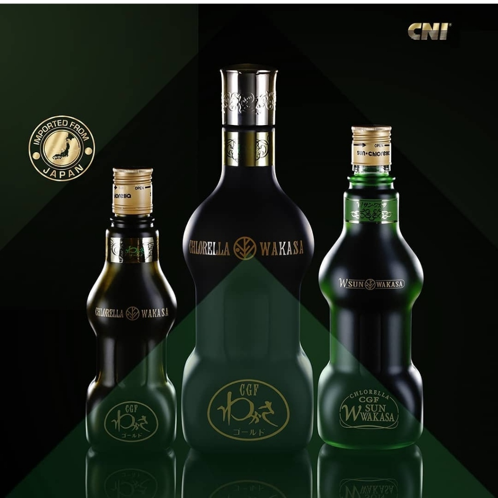 CNI WAKASA CHLORELLA Mempercepat pertumbuhan dan regenerasi sel tubuh &  menyembuhkan demam berdarah