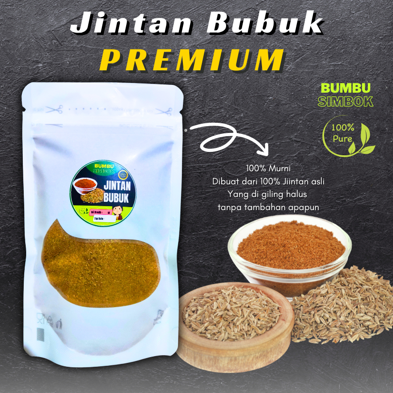 

BumbuSimbok - Jintan Bubuk Murni Murah Hemat Gratis Ongkir