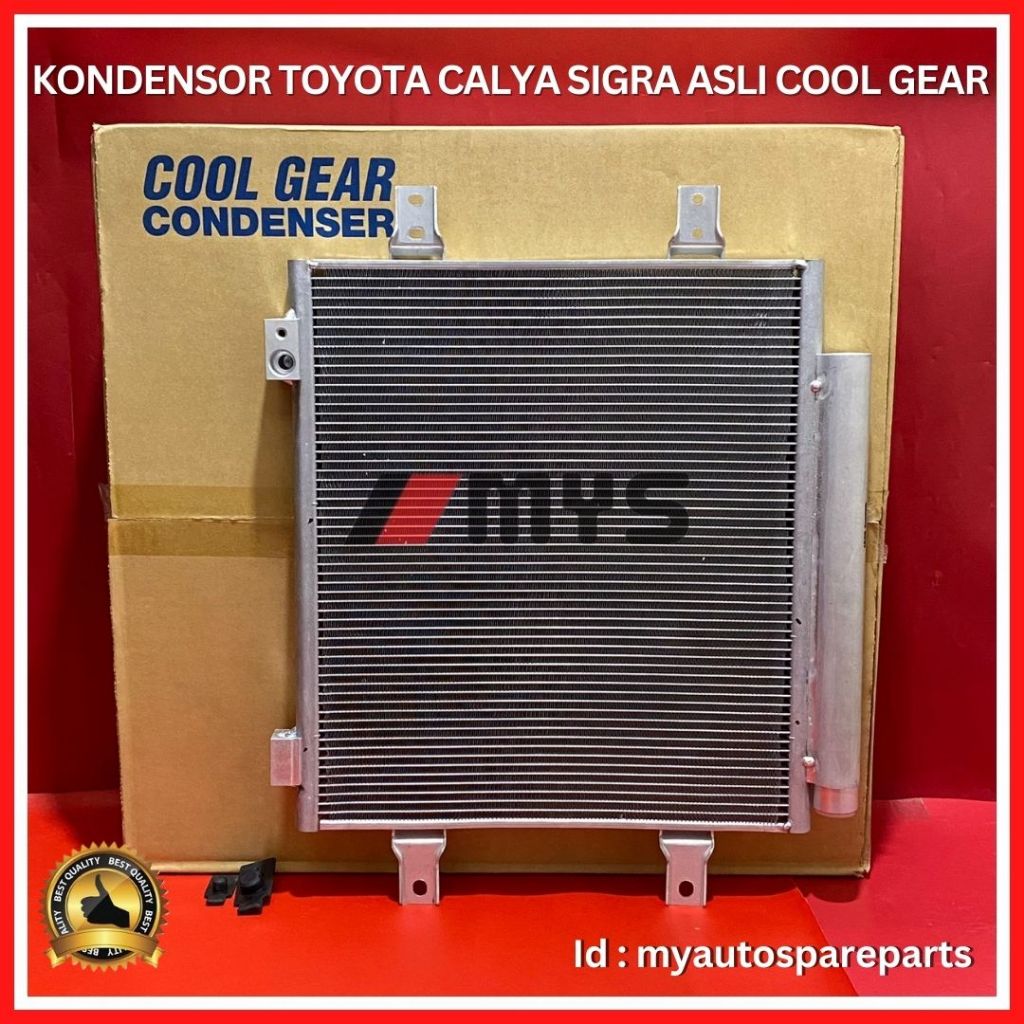 CONDENSOR AC Mobil TOYOTA Calya Sigra KONDENSOR CAYLA  ASLI DENSO COOL GEAR