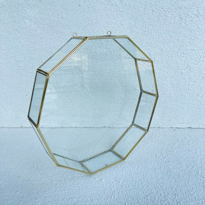 BINGKAI MAHAR KACA/ BINGKAI MAHAR TERRARIUM / FRAME MAHAR SEGI10