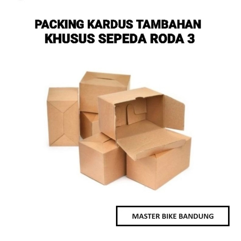 

H3T Bubble Wrap / Kardus - Ongkos Jasa Rakit Sepeda