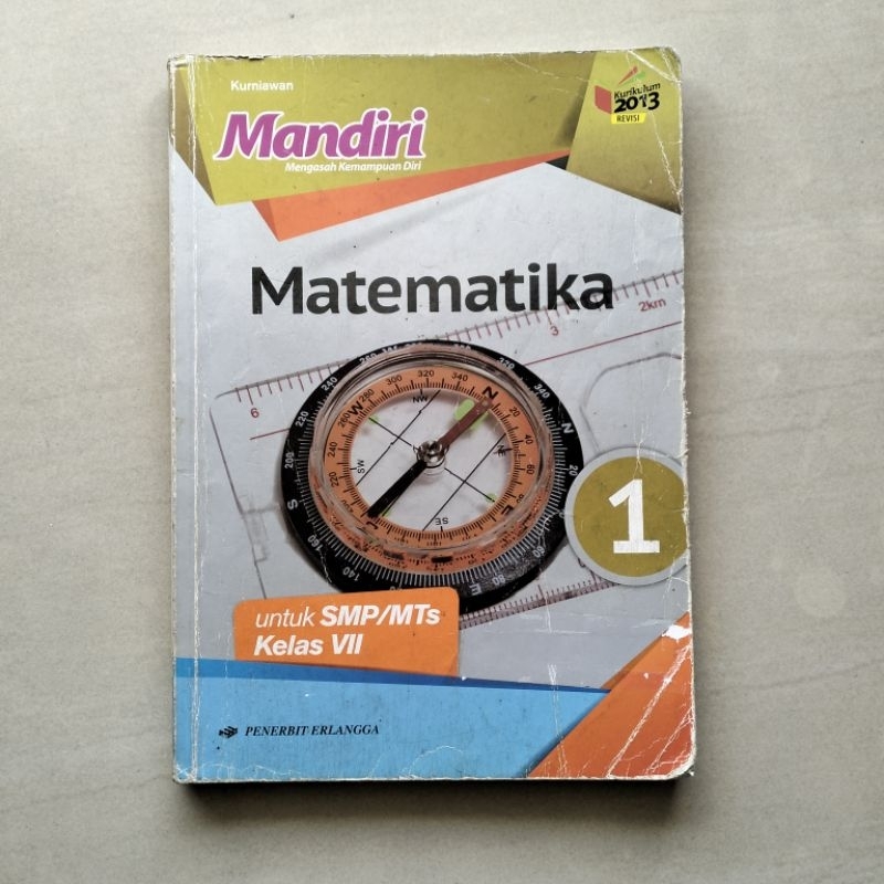 

Buku Matematika Erlangga Kelas VII Kurikulum 2013 Revisi oleh Kurniawan, S.Pd, M.Si.