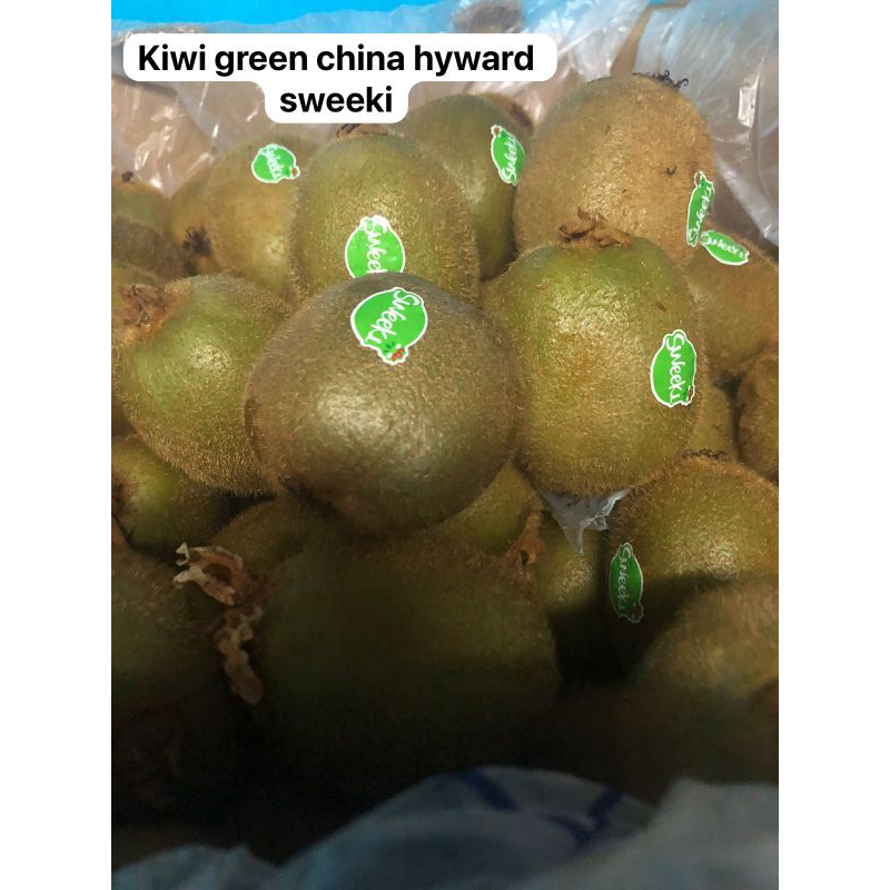 

Kiwi green china hyward sweeki /kg