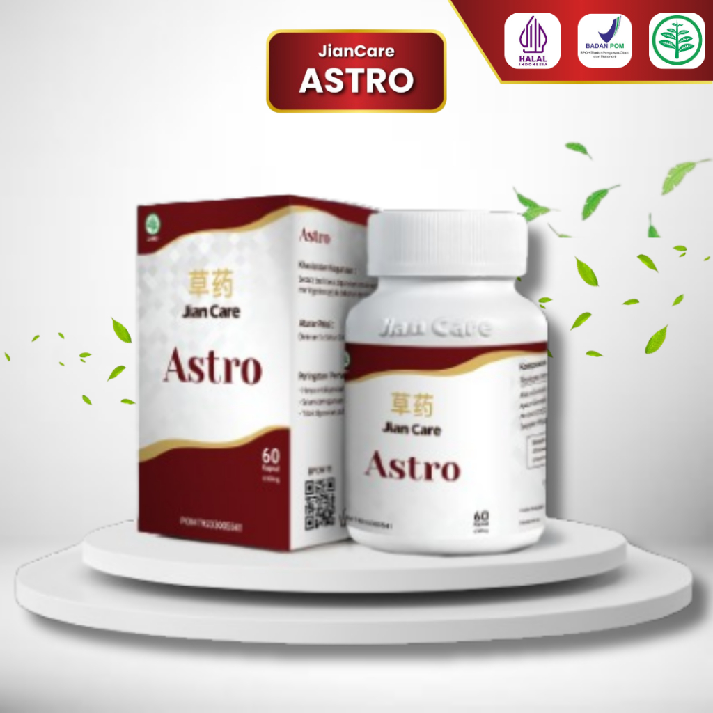 Jian Care ASTRO - Herbal Stroke, Hipertensi ORIGINAL BPOM