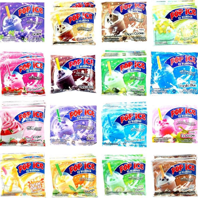 

POP ICE ANEKA RASA 1 RENCENG/RENTENG (ISI 10)