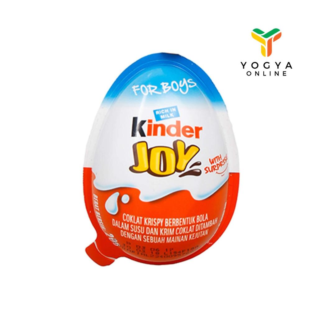 

Kinder Joy For Boys 20 Gram Makanan Ringan Cokelat