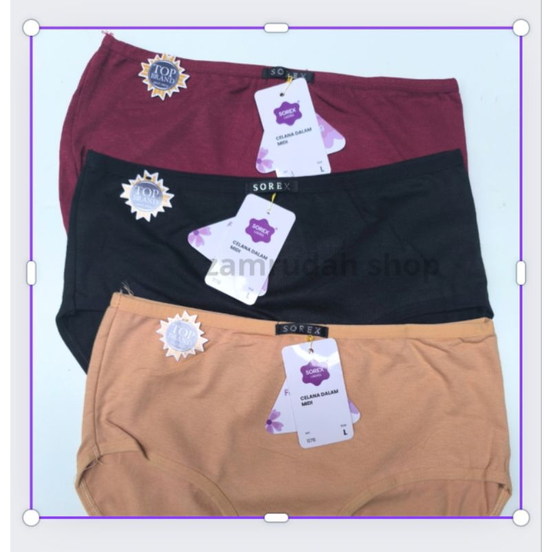 Sorex/ Celana Dalam Sorex Wanita/ Celana Dalam sorex wanita dewasa/ CD Sorex 1178/CD Sorex