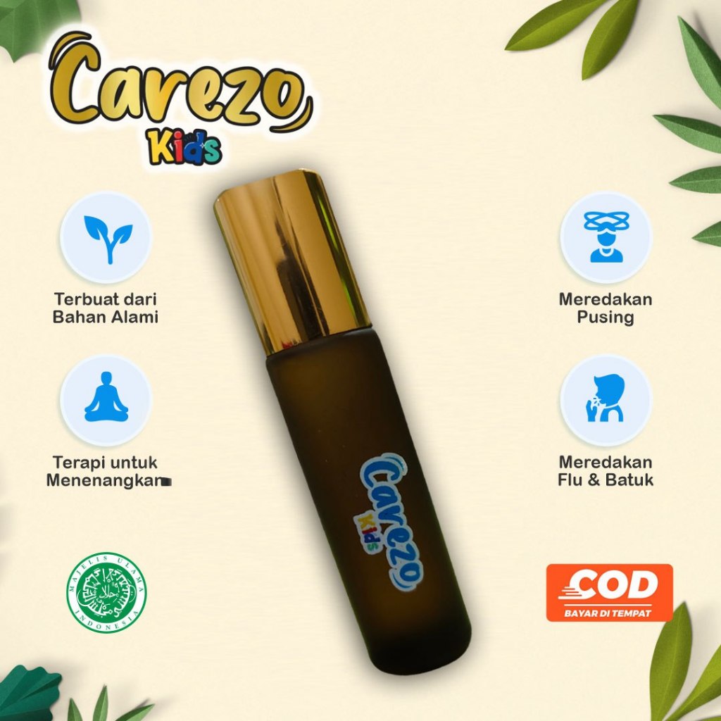 Minyak Esential Oil Obat Batuk Pilek Carezo Kids Cough And Flu Kids Anak Bayi Aromatherapy Premium C