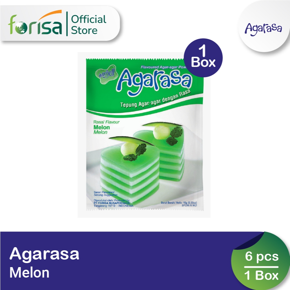 

Agarasa Melon 10 gr Box 6 pcs