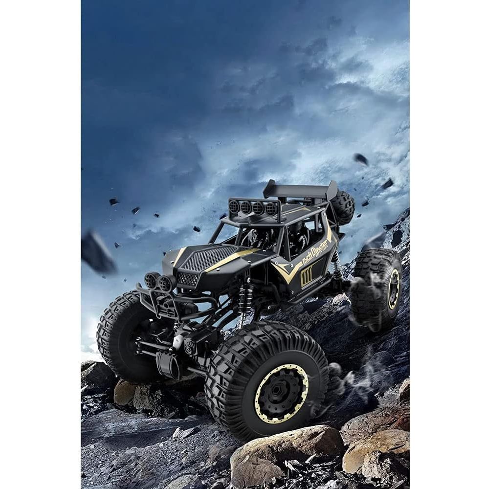 Mobil Remote Control Kecepatan Tinggi Truk Monster Off-Road Truk Mainan Segala Medan 4WD Skala 1:8