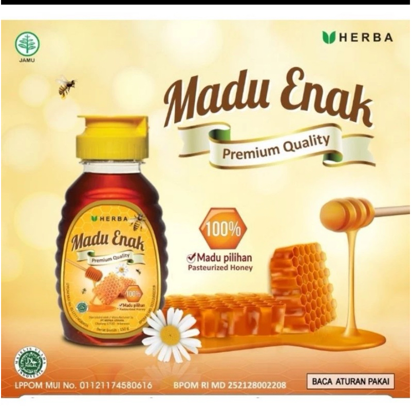 

MADU ENAK Pure Honey Madu Asli 150 gr