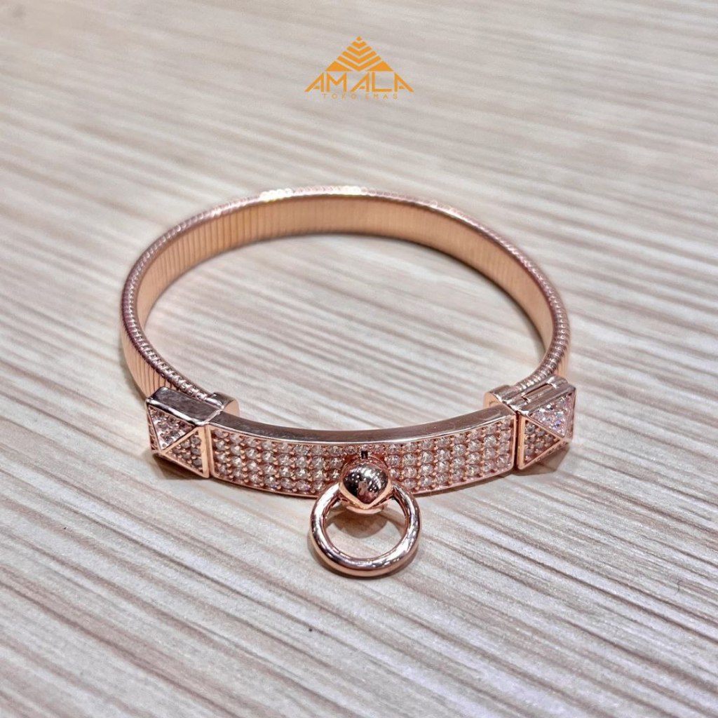 GELANG WANITA EMAS | TUBOBAS 17K - AMALA GOLD [ KING HALIM JEWELLERY ] 13.64GR