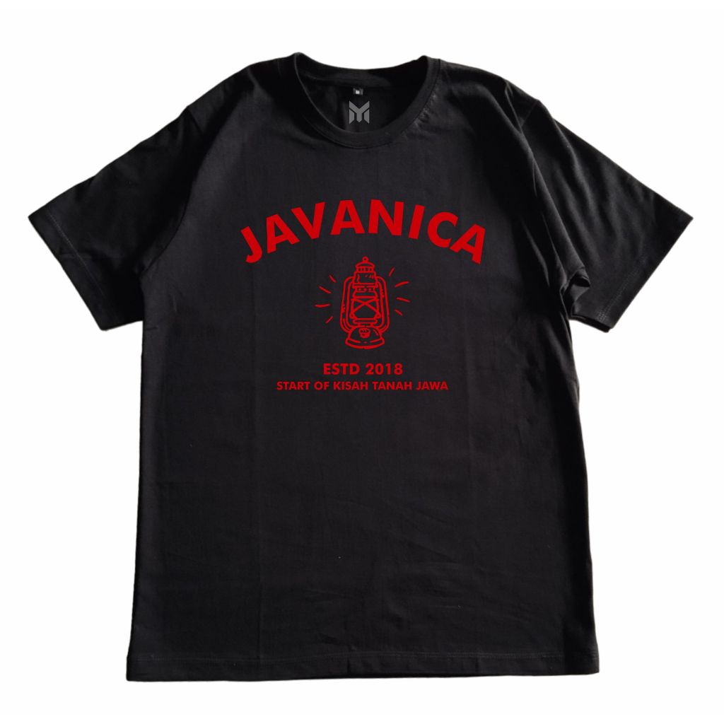 Kaos Pria Distro JAVANICA ESTD 2018 START OF KISAH TANAH JAWA