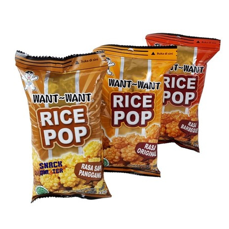 

Want Want Rice Pop / Krekers Beras 52 Gr