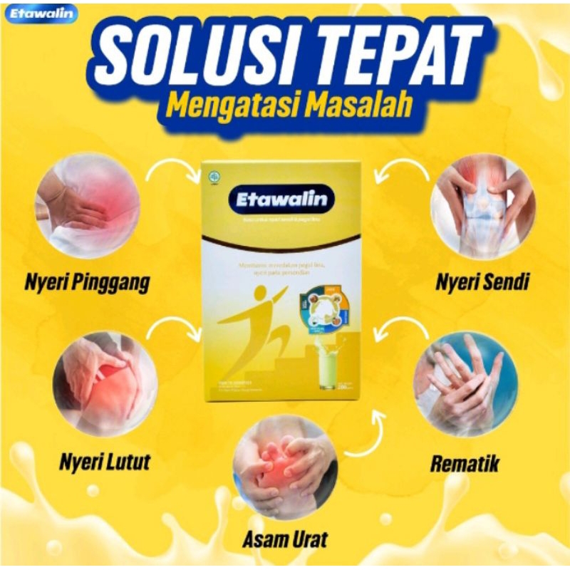 

SUSU ETAWALIN - Membantu Mengatasi Nyeri Sendi & Tulang Rematik