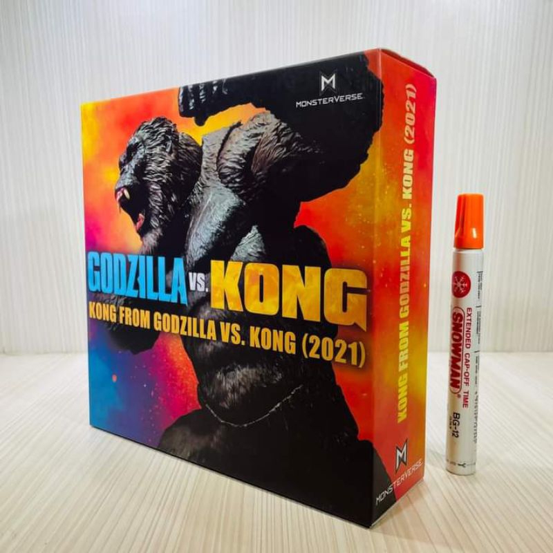 Mainan action figure godzilla vs kong kong from godzilla vs kong 2021Full artikulasidetail bagus tin