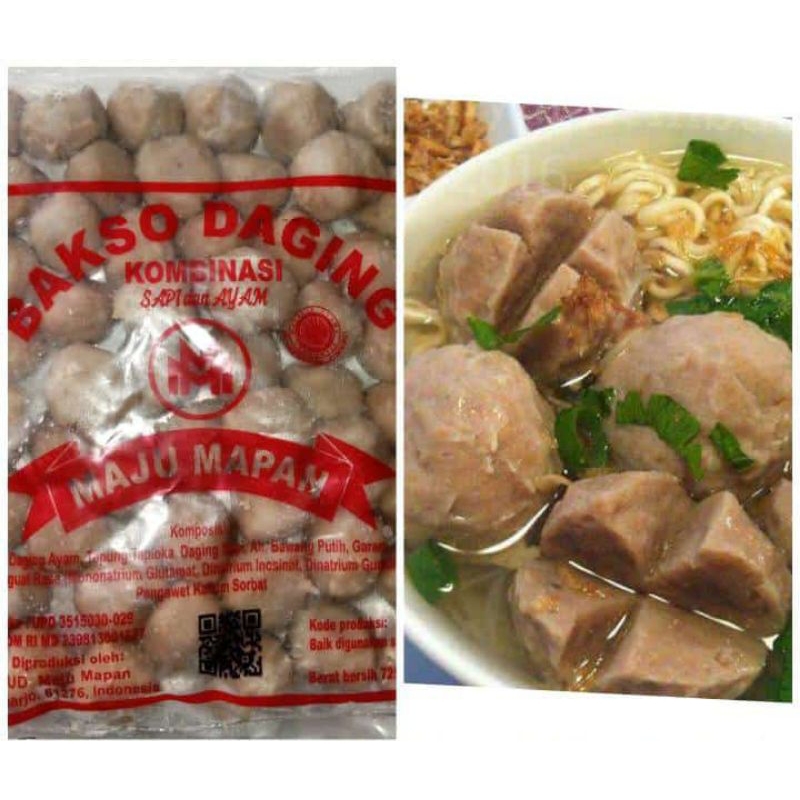 Pentol bakso daging maju mapan isi 50