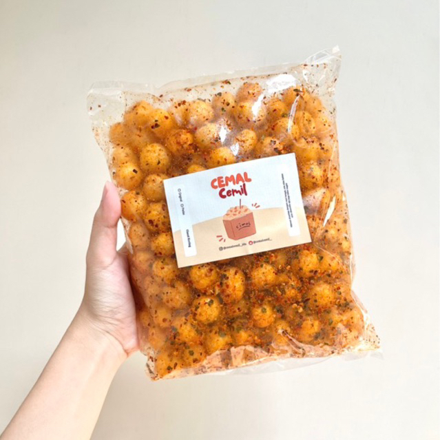 

Cimol Endog Lewo PEDAS Daun Jeruk Garing Gurih (250 gr)